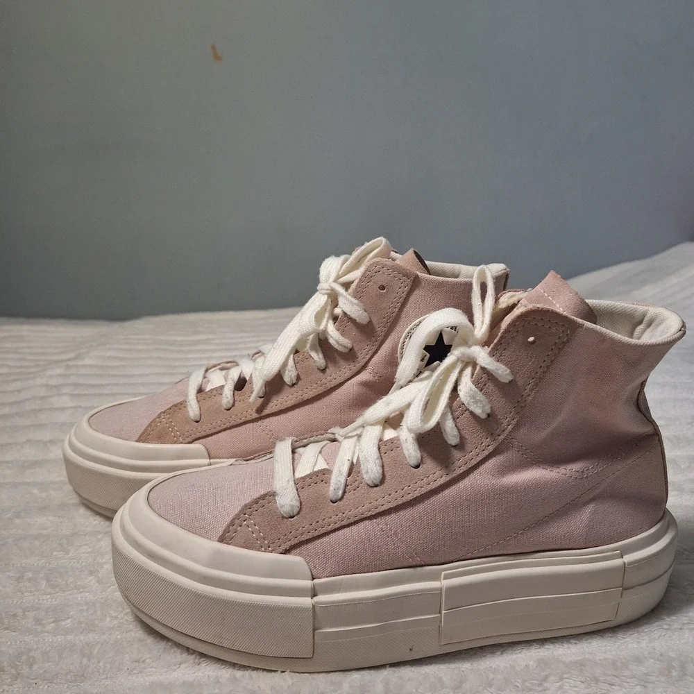 Converse Chuck Taylor All Star Cruise Platform Sneaker Womens 9 Pale Pink